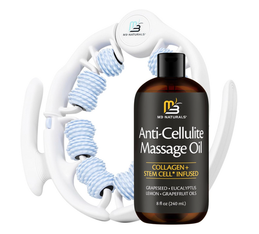 CELLULISSE™ Aceite Anticelulitis + Masajeador Corporal 360°