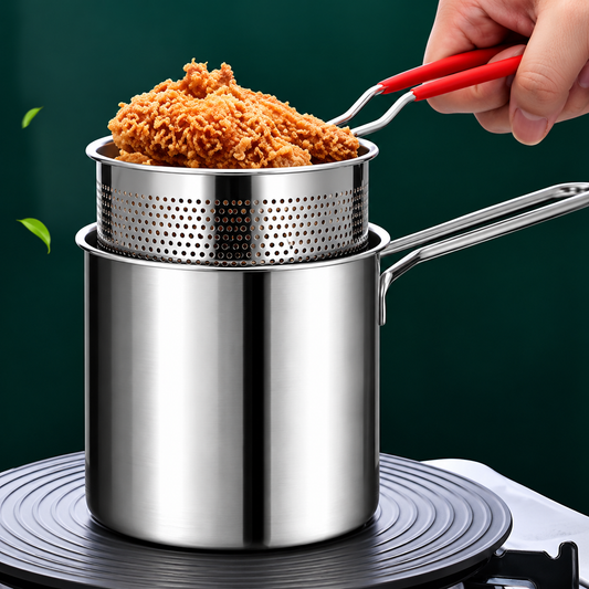 MiniFry™ | Mini Olla Freidora con Cesta Coladora